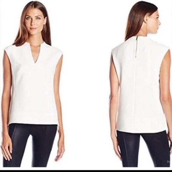 Ted Baker Paysy High Neck Top in Black - Picture 2 of 12